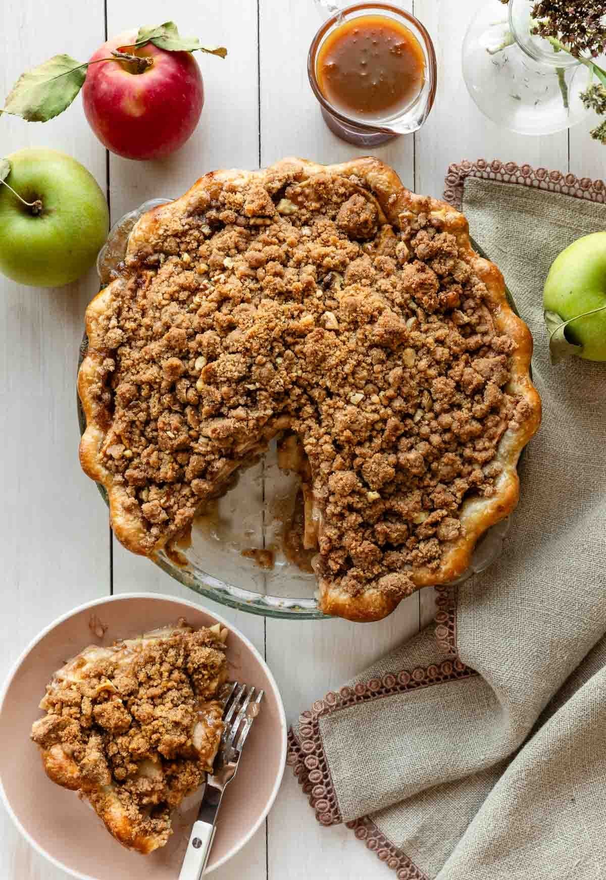 Apple Crumble Pie Recipe