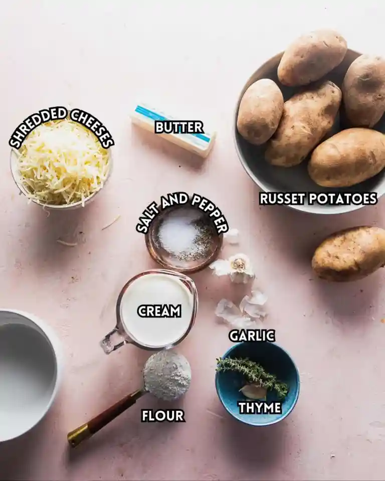 Au Gratin Potatoes Ingredients