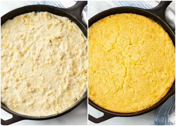 Place the dish in the oven and bake uncovered until the casserole begins to set and lightly firm up