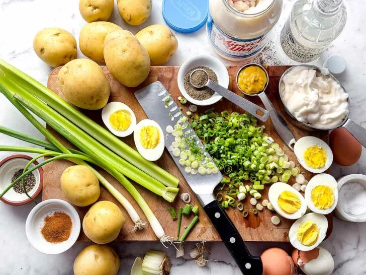 Potato Salad Ingredients