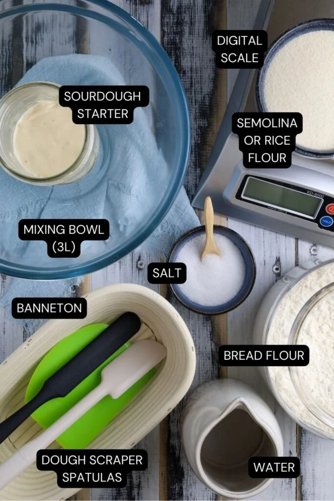 Sourdough Bread Ingredients