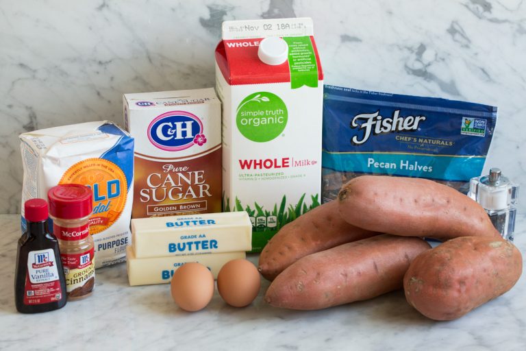Sweet Potato Casserole Ingredients
