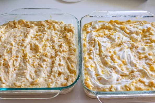 Using a spatula, gently stir everything together until well combined, making sure to scrape the edges so all ingredients are evenly incorporated