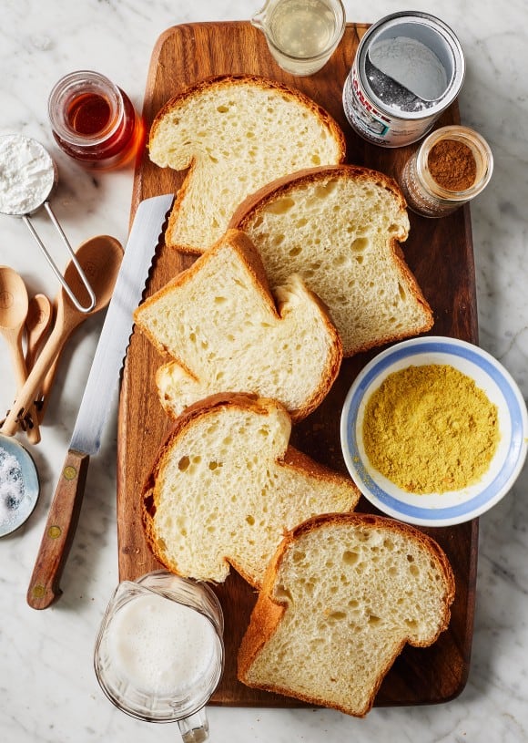 Vegan French Toast Ingredients