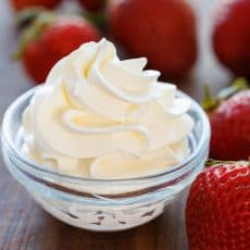 Whipped Cream Recipe