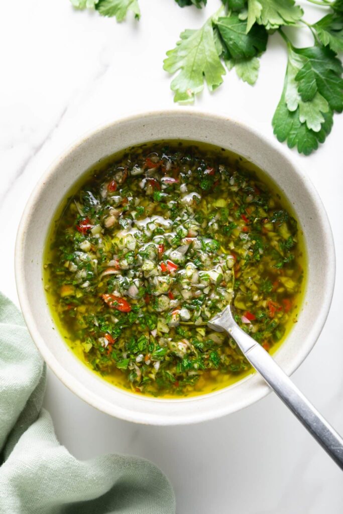 Give the sauce a final stir before serving. Use it as a topping, dip, or marinade depending on your preference.
