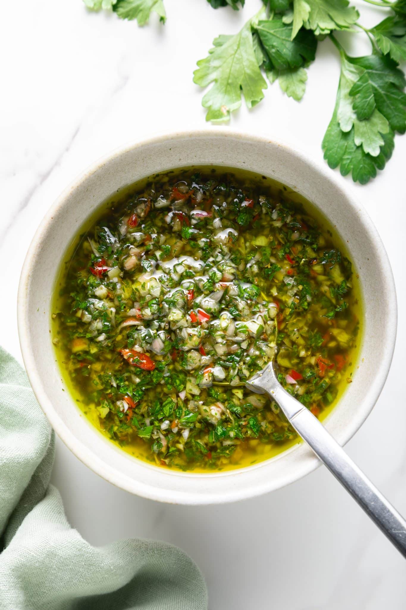 Give the sauce a final stir before serving. Use it as a topping, dip, or marinade depending on your preference.