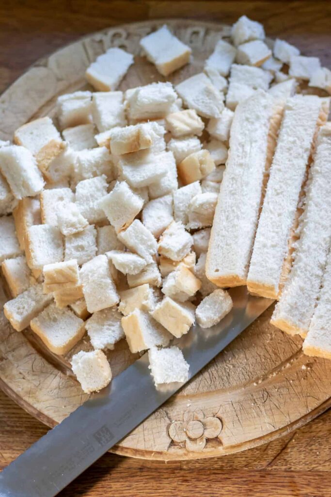 Preheat the oven to 350°F (175°C) and grease a baking dish with butter or nonstick spray.