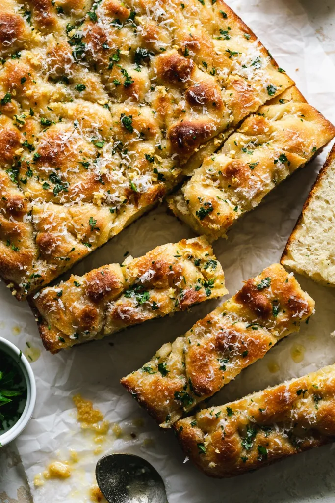 Garlic Bread Focaccia Recipe