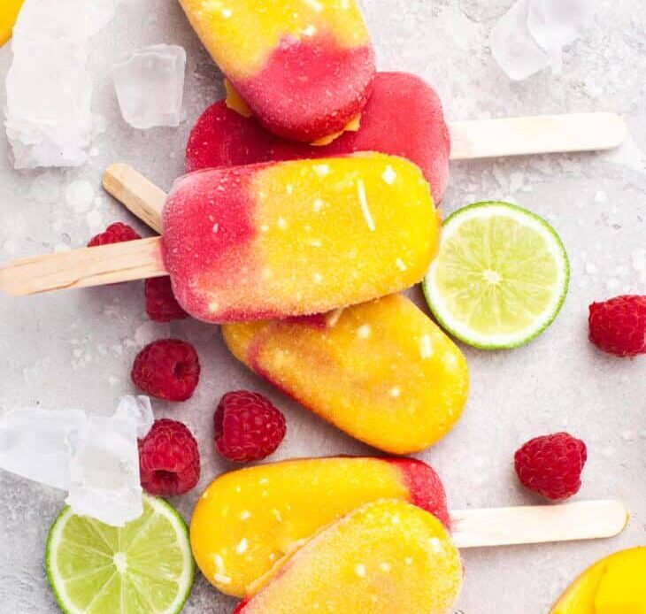 Raspberry Mango Popsicle Recipe